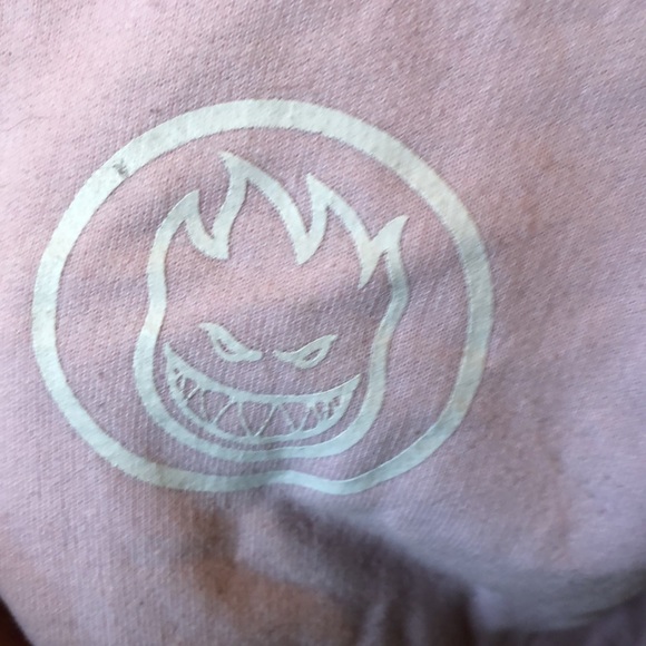 Spitfire baby pink hoodie slightly stained - Picture 4 of 5